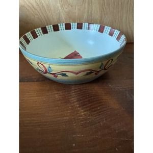 Lenox Winter Greetings Everyday 6" All Purpose Bowl ~ Cardinal ~ New